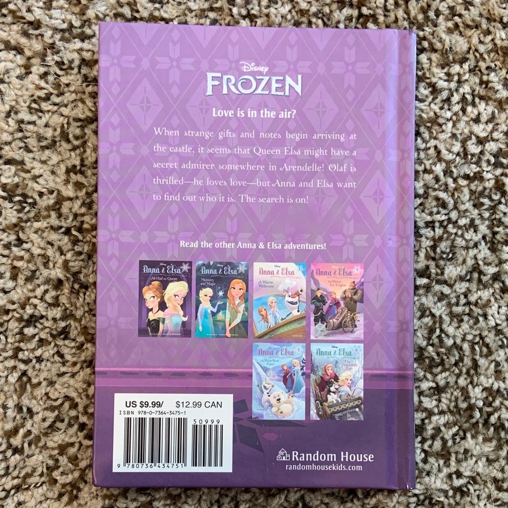 Disney's Anna & Elsa Magical Adventure Book - Purple and Blue - Picture 2 of 6